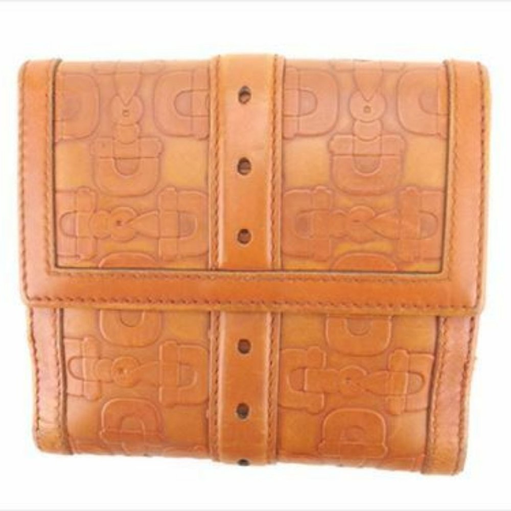 Gucci Wallet Purse Brown leather Woman unisex Authentic Used T8407 - Picture 5 of 8